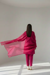 Dobby Cambric Fuschia 3PC