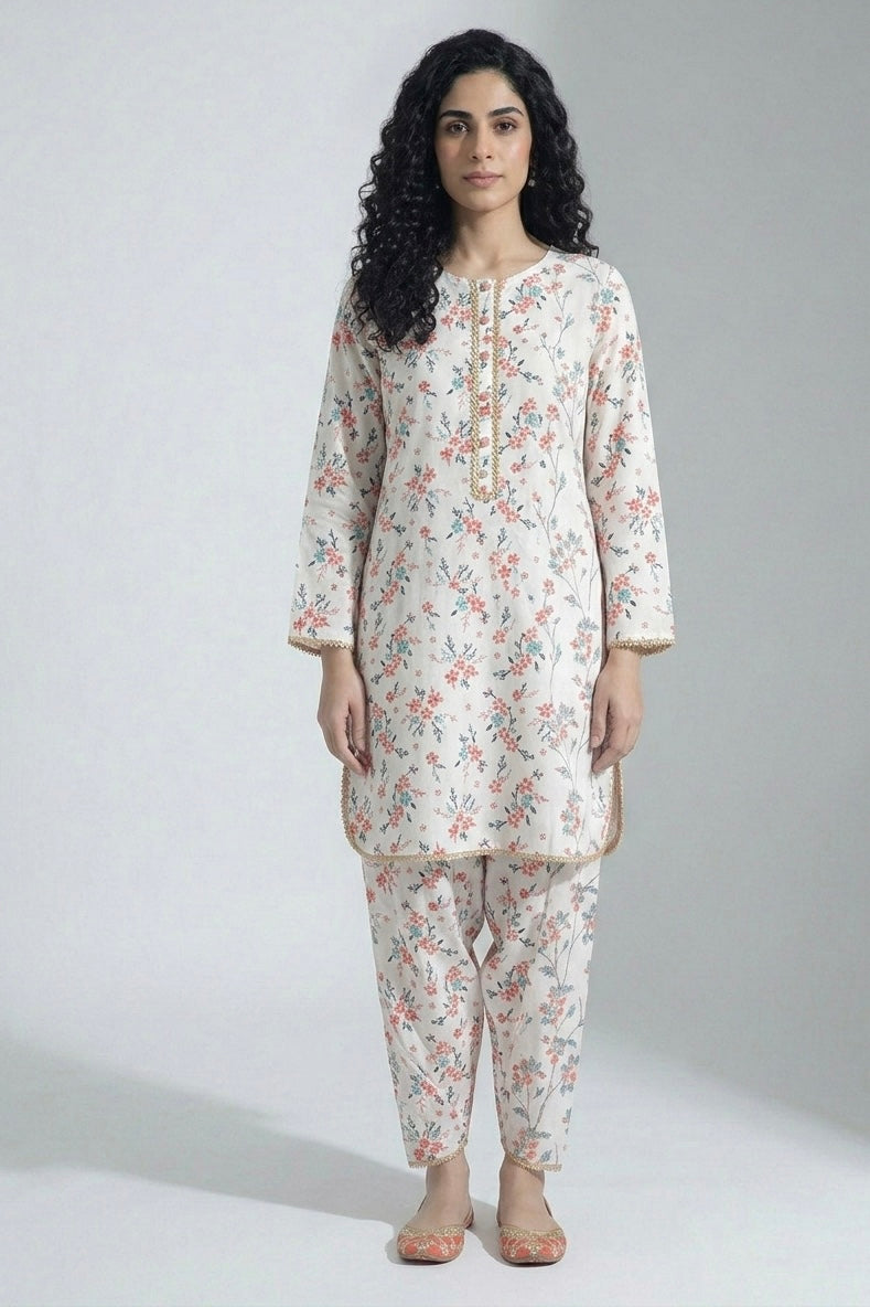 Printed Lawn Coord Set