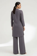 Ash Grey Wool Co-ord Set