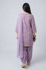 Printed Lawn Suit 3PC