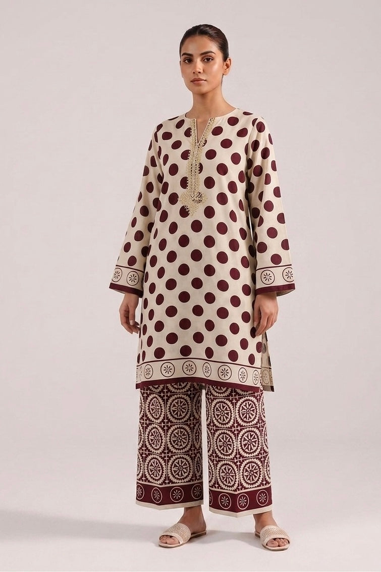 Printed Lawn Coord Set