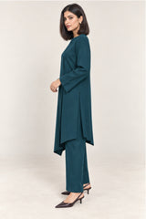Ayla Asymmetric Set - Teal