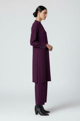 Wool Set Plum Purple