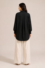 Oversized Blend Shirt Black