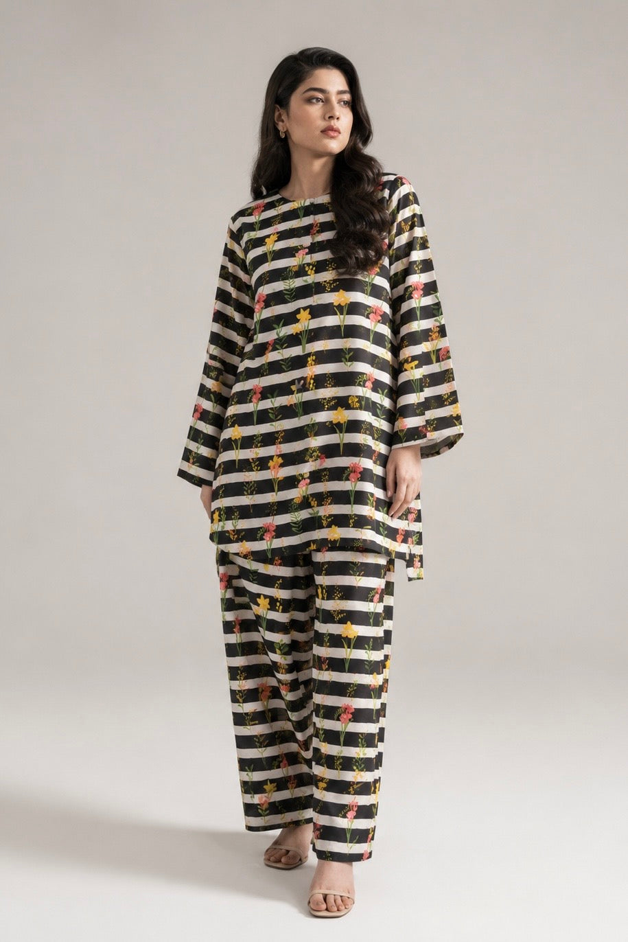 Printed Lawn Coord Set