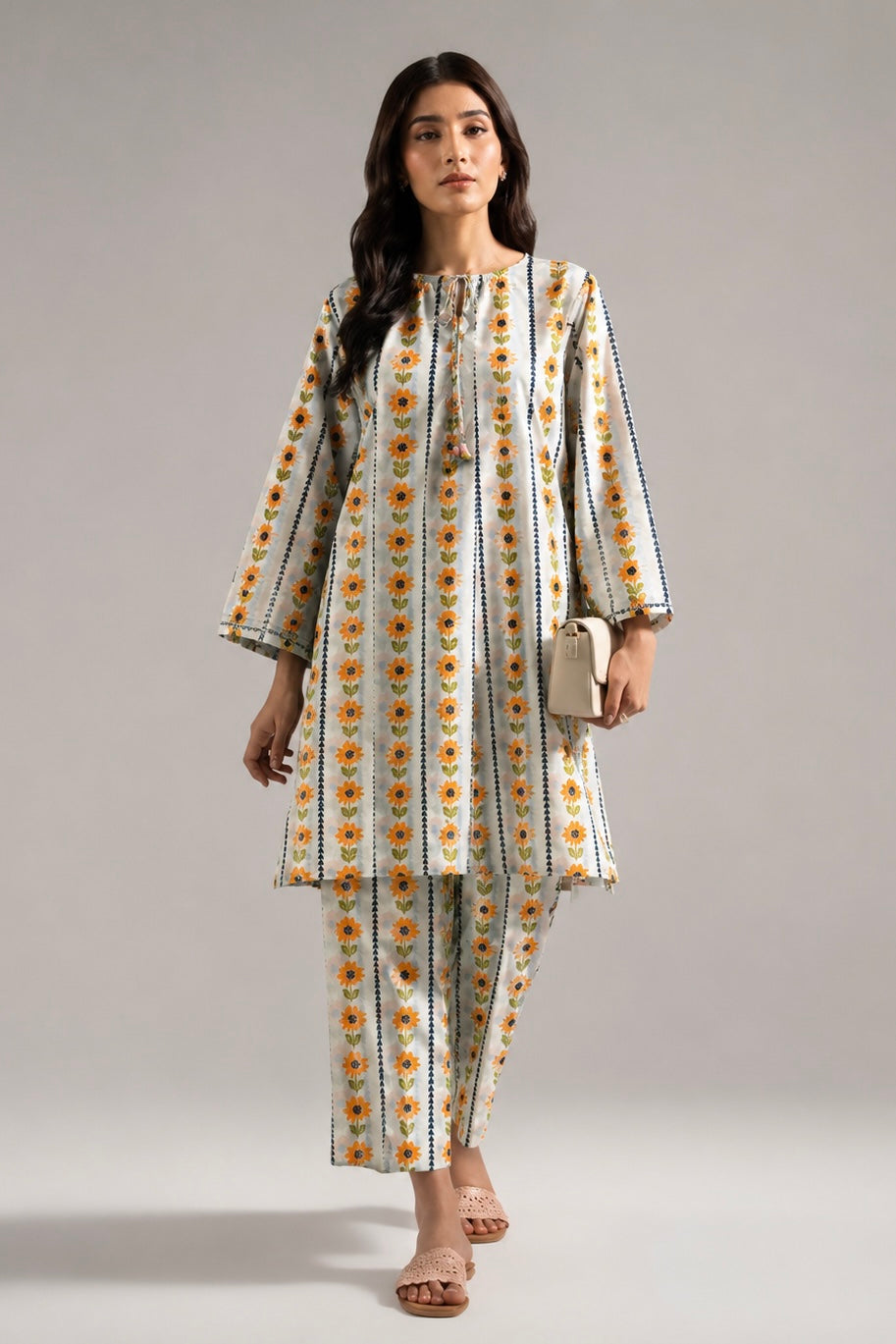 Printed Lawn Coord Set
