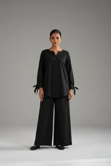 Lawn Relaxed Coord Set Black