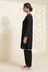 Black Lawn Embellished Set
