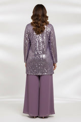 Lilac Sequin Set