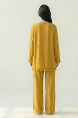 Relaxed Karandi Set Mustard