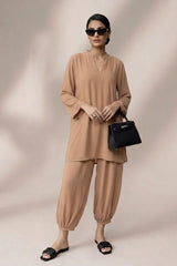 Nude Georgette Set