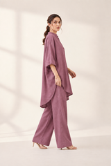 Relaxed Karandi Set Dusty Mauve
