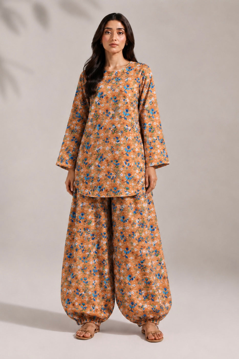 Printed Lawn Coord Set