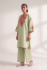 Pistachio Serne Lawn Cotton Set