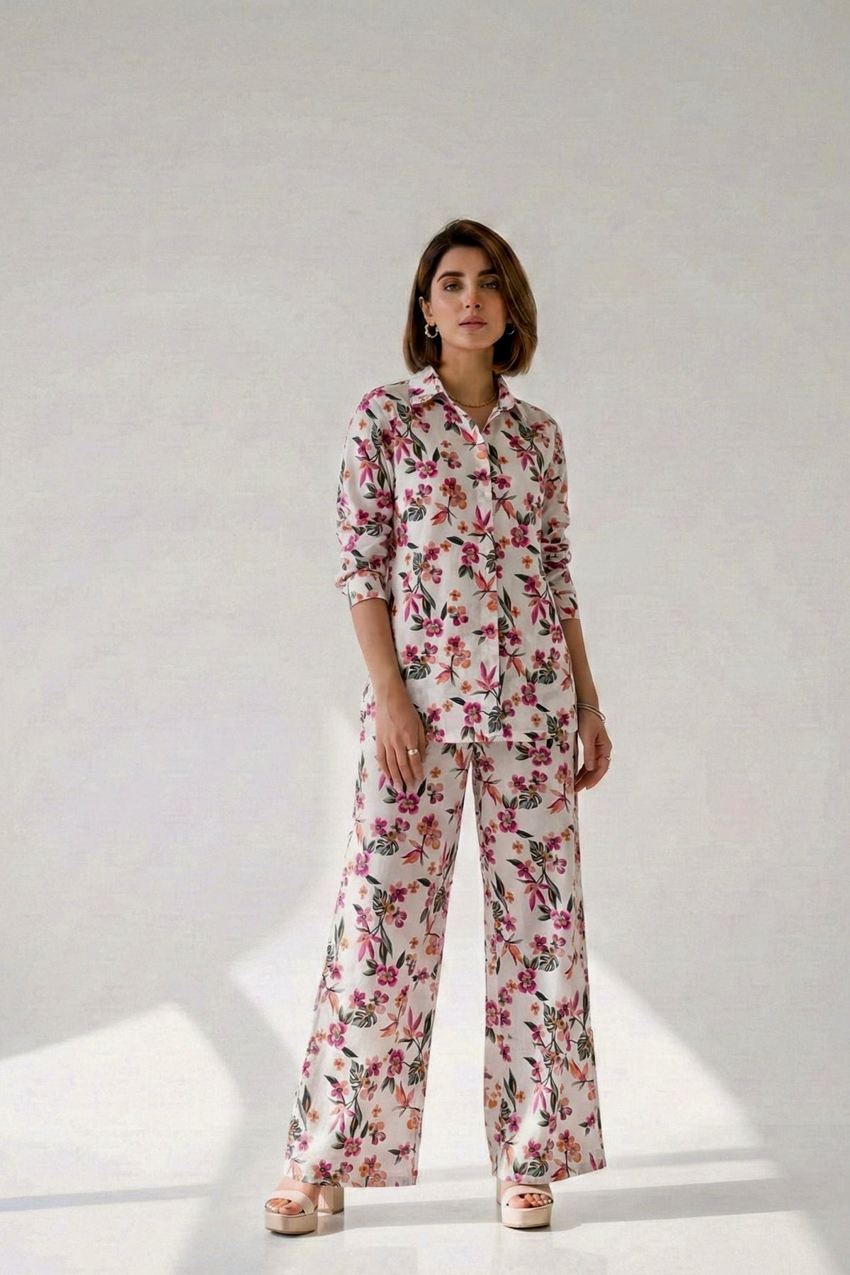 Printed Lawn Coord Set