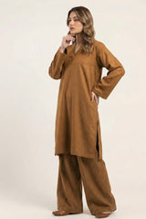 Wool Set Olive Brown