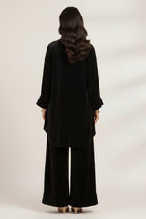 Velvet Pearl Set Black