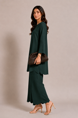 The Scallop Edit - Bottle Green