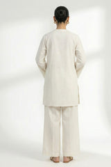 Dobby Lawn Off White Set