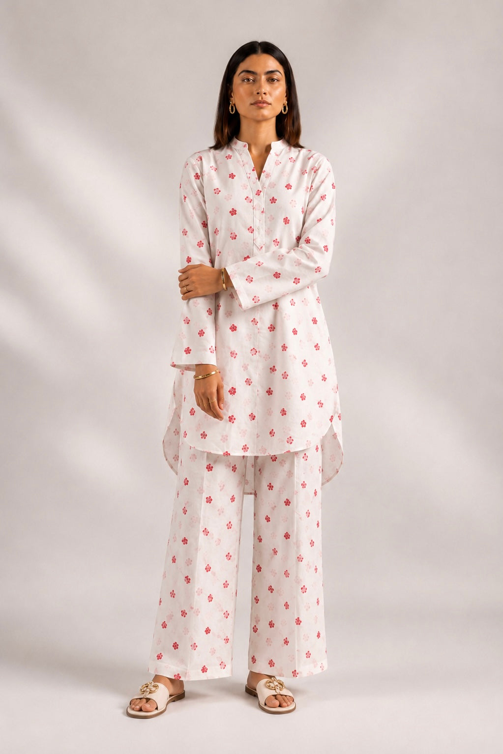 Printed Lawn Coord Set
