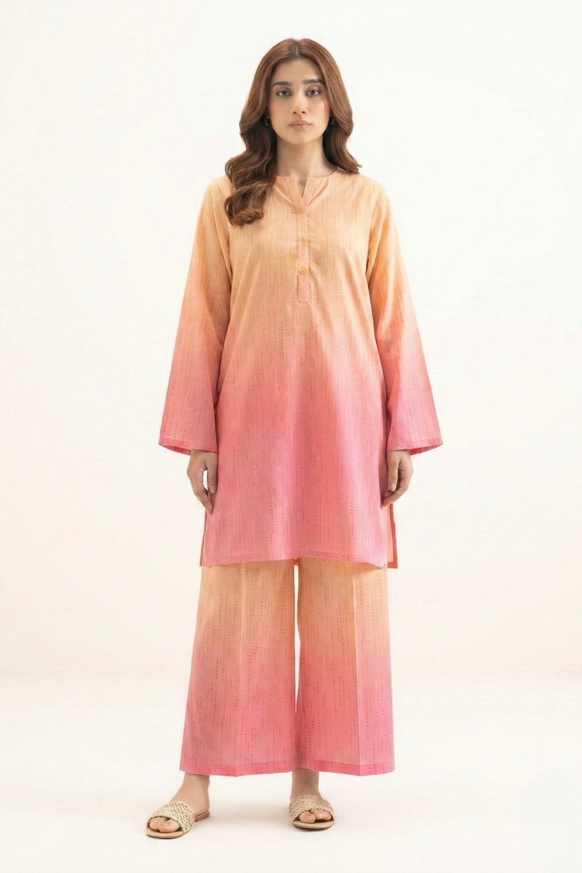 Ombre Lawn Coord Set