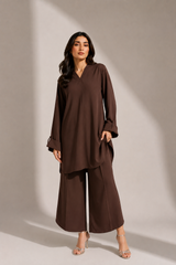 Chocolate Nida Crepe Set