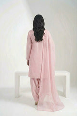 Korean Silk Baby Pink 3PC