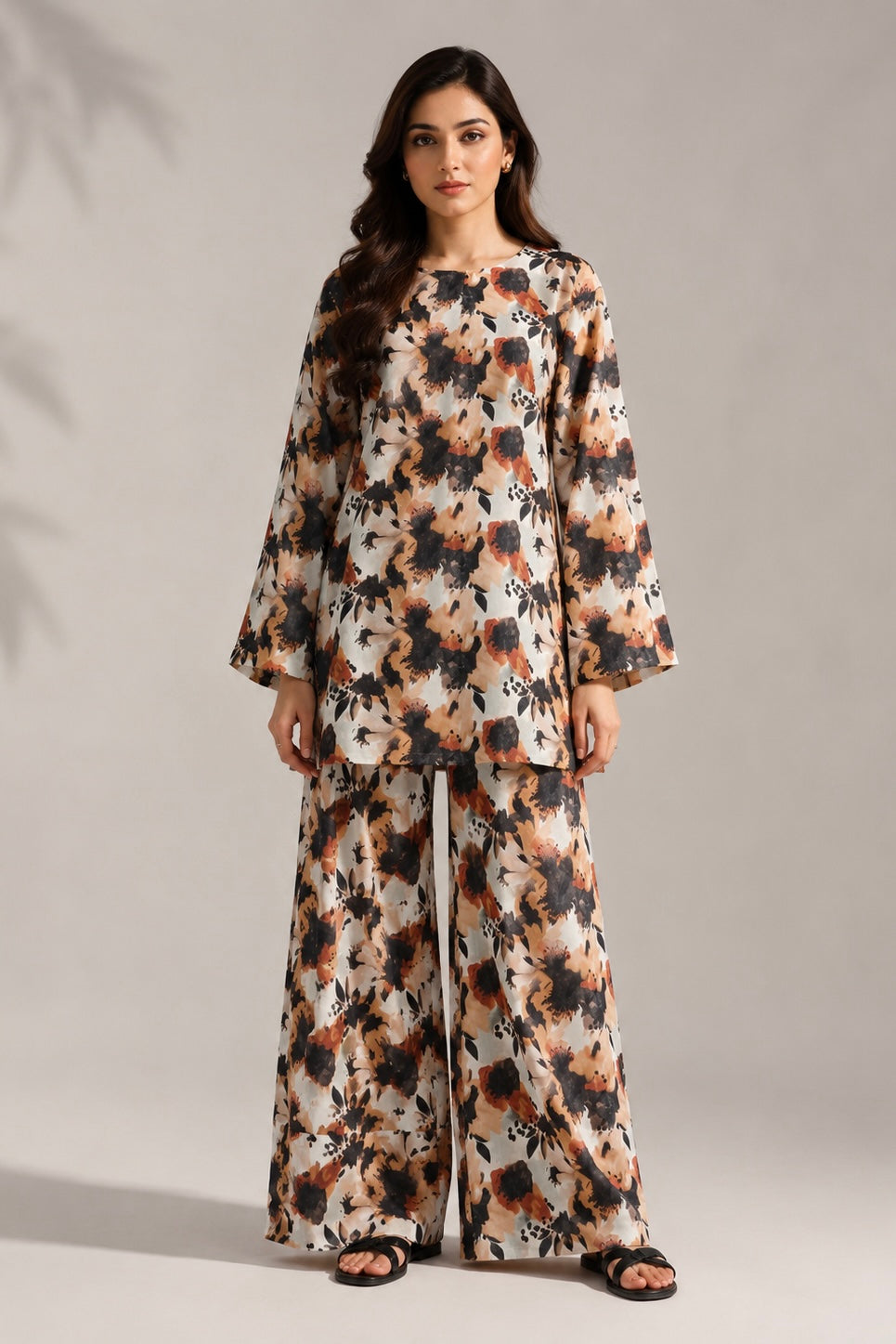 Printed Lawn Coord Set