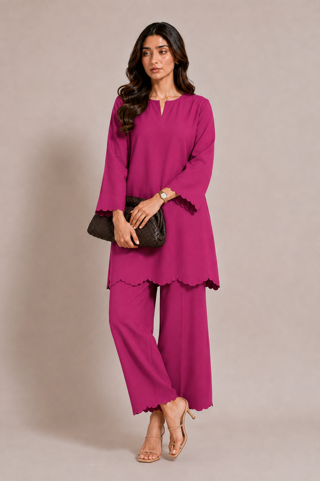 The Scallop Edit - Pink