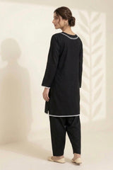 Black Lawn Embellished Set