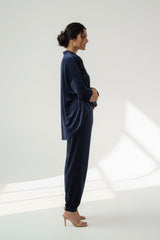 Luxe Comfort: Navy