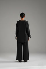 Lawn Relaxed Coord Set Black