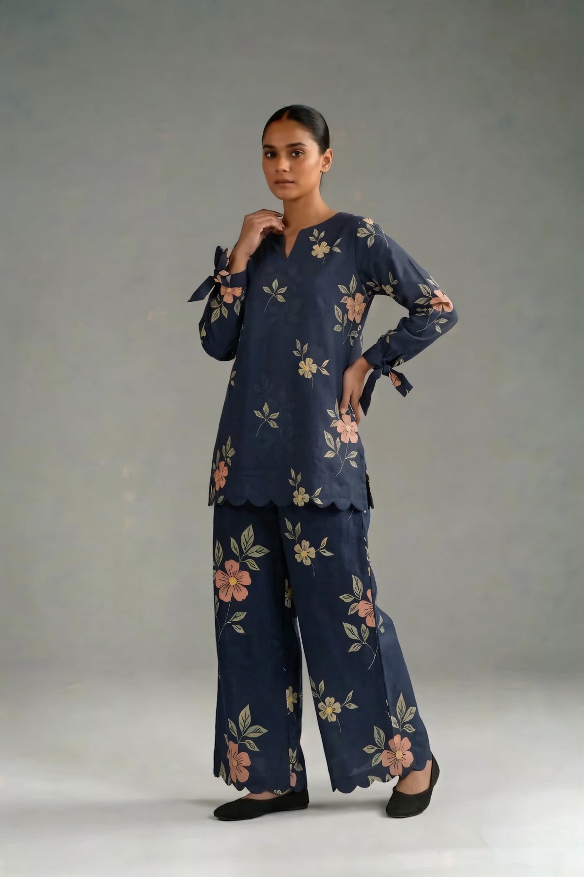 Printed Lawn Coord Set