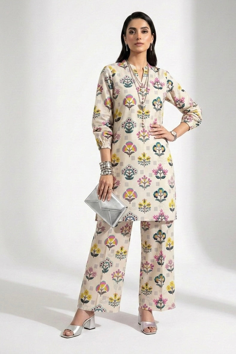 Printed Lawn Coord Set