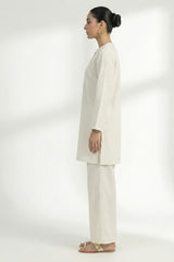 Dobby Lawn Off White Set