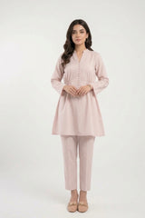 Blush Pink Lawn Coord Set