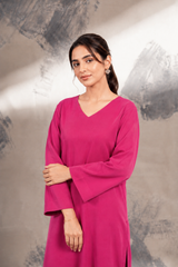 Karandi Ease Set Fuschia