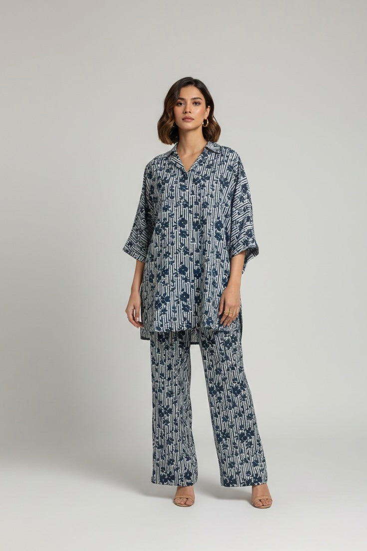 Printed Lawn Coord Set