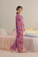 Snowy Surprise Linen PJ Set