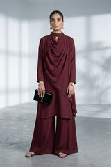 The Maroon Drape