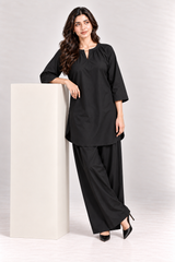 Muse Poplin Co-ord - Black
