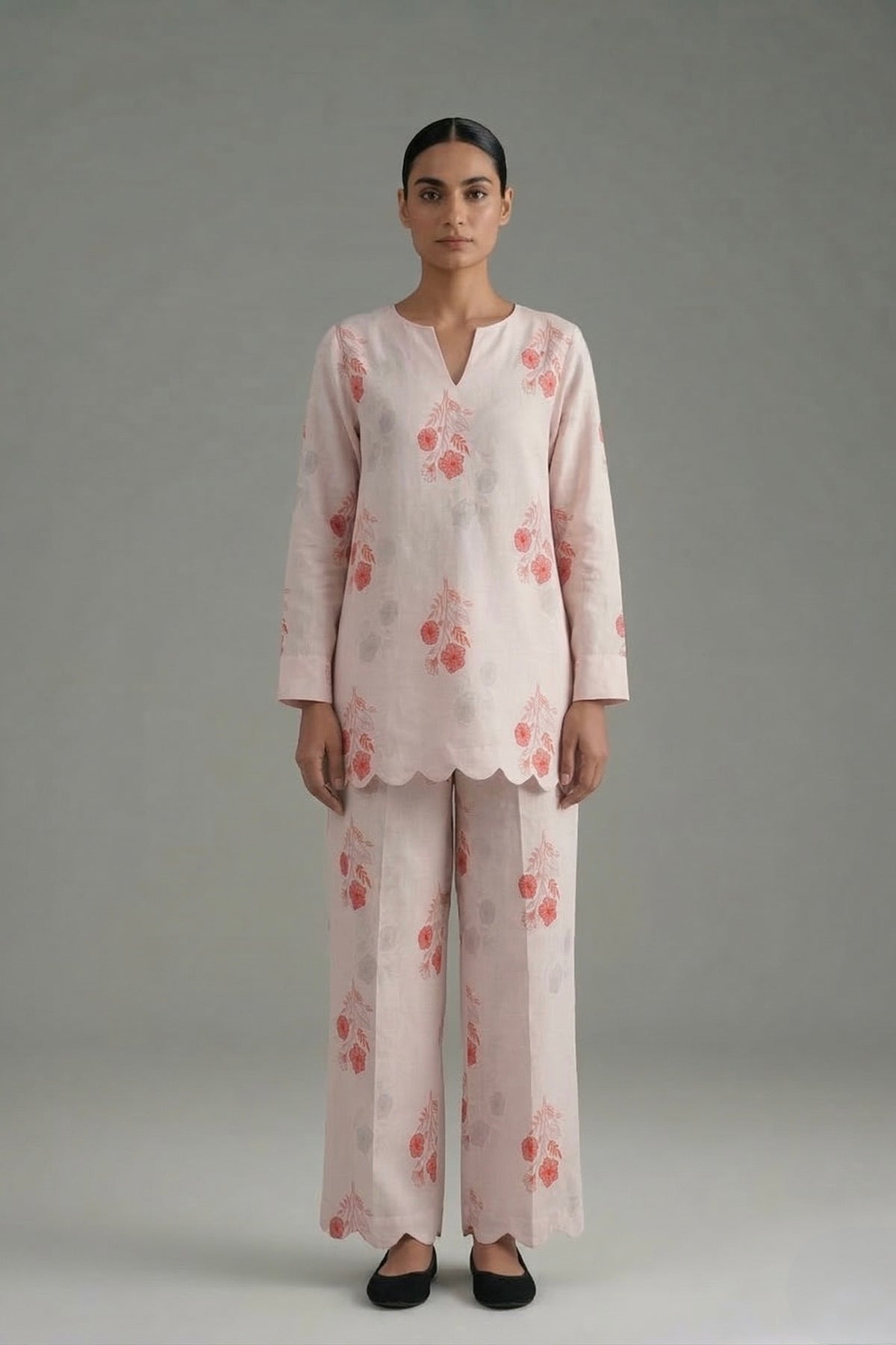 Printed Lawn Coord Set