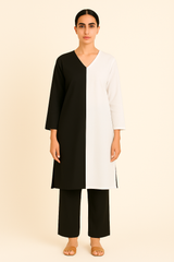Monochrome Cotton Solid 2PC