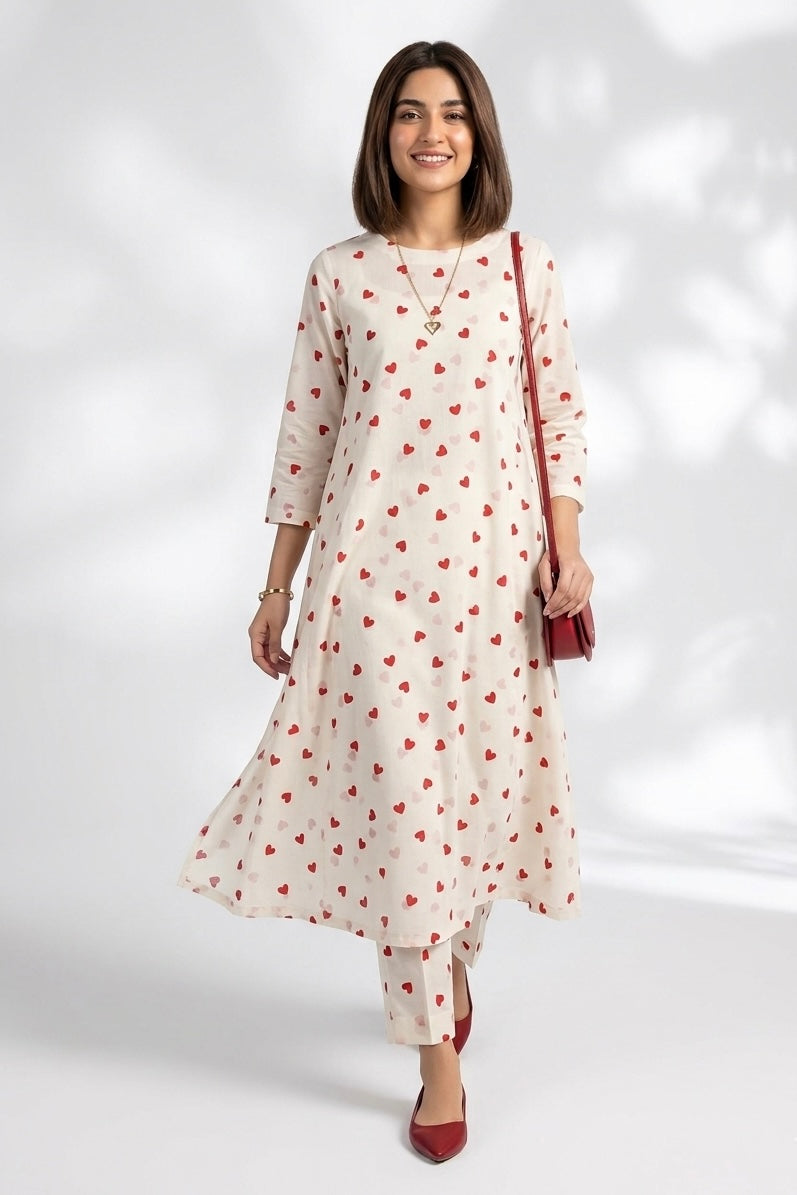 Printed Lawn Coord Set