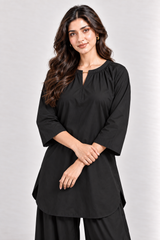 Muse Poplin Co-ord - Black