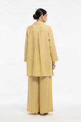 Relaxed Light Yellow Karandi Set