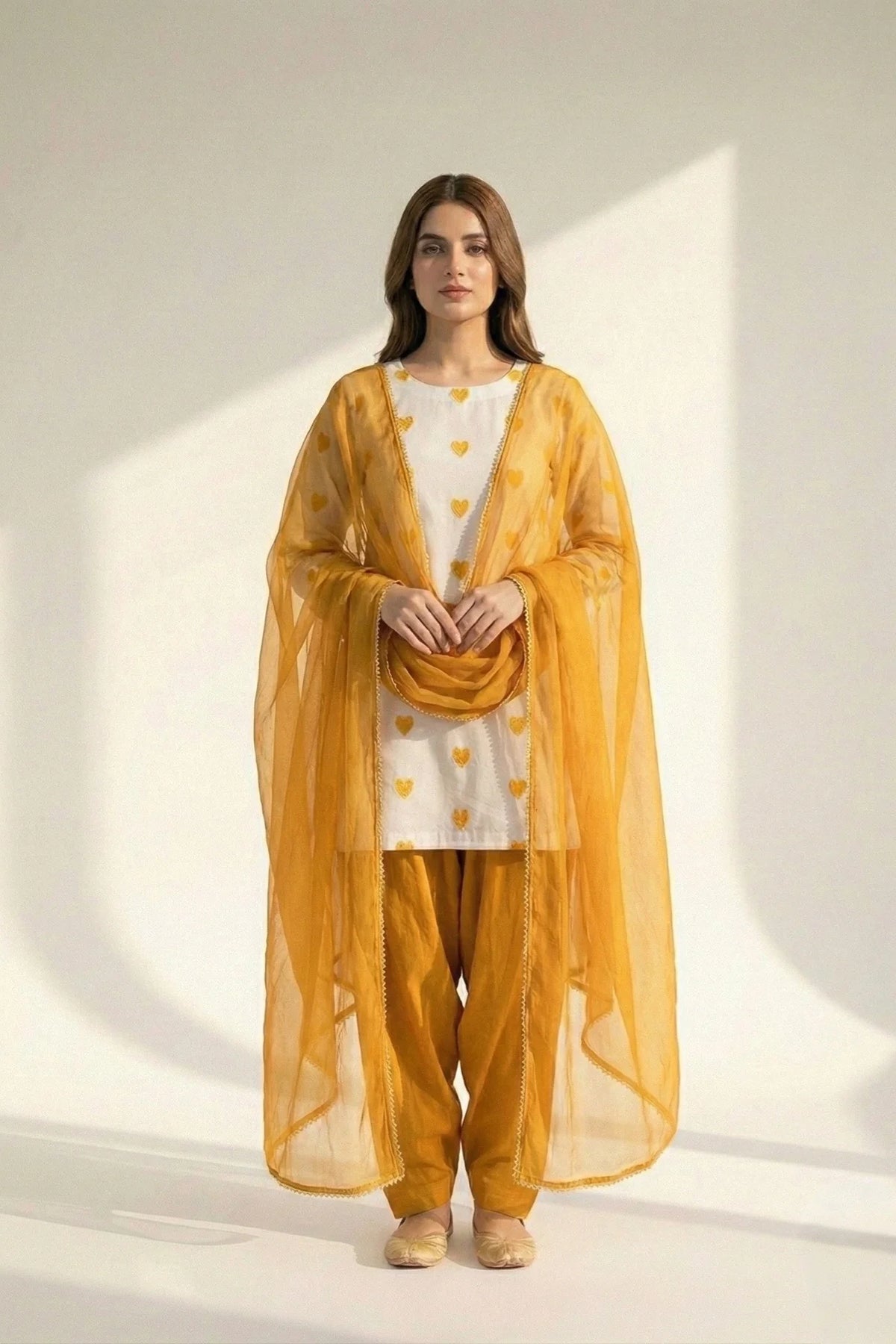 Cambric Yellow Dress