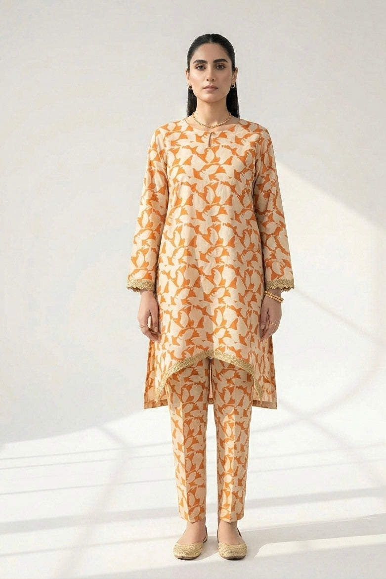 Printed Lawn Coord Set