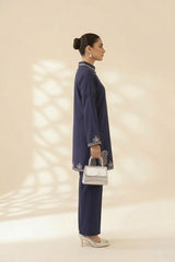 Navy Blend Embellished Set