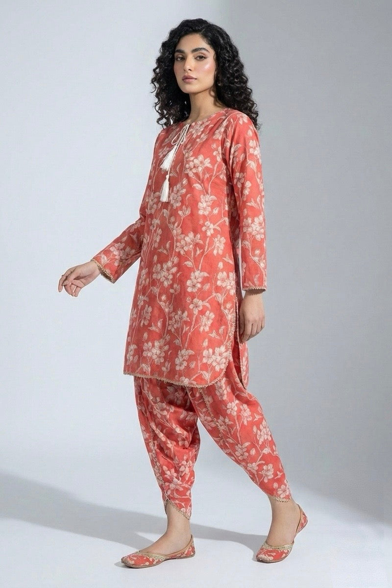 Printed Lawn Coord Set